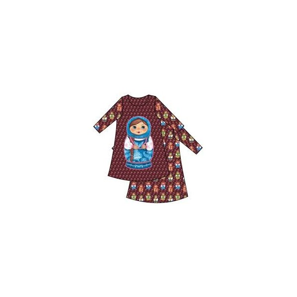 Panel 120 x 150 cm de Jersey de Algodón - Matrioska