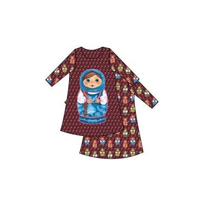 Panel 120 x 150 cm de Jersey de Algodón - Matrioska