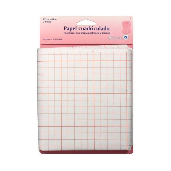 Papel cuadriculado para patrones Nigal