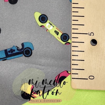 Tejido Softshell estampado - Coches