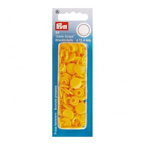 Botones de presión - Prym - Amarillo