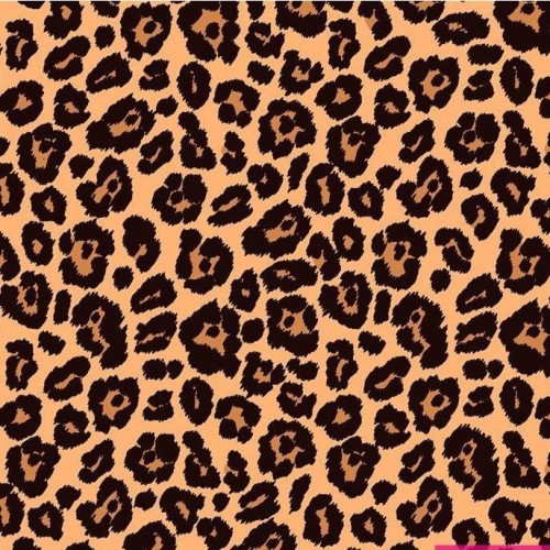 Tela Algodón - Animal Print - Leopardo