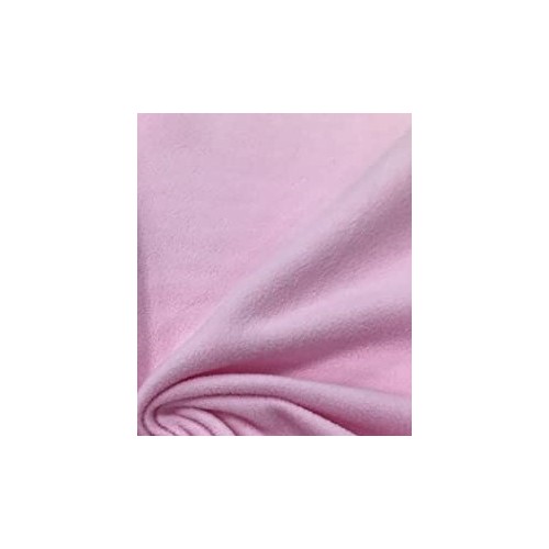 Tela de Forro Polar - liso - Rosa bebé