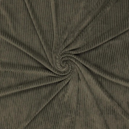 Tela Punto de Pana ancha - Verde Oliva 2