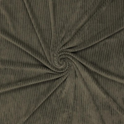 Tela Punto de Pana ancha - Verde Oliva