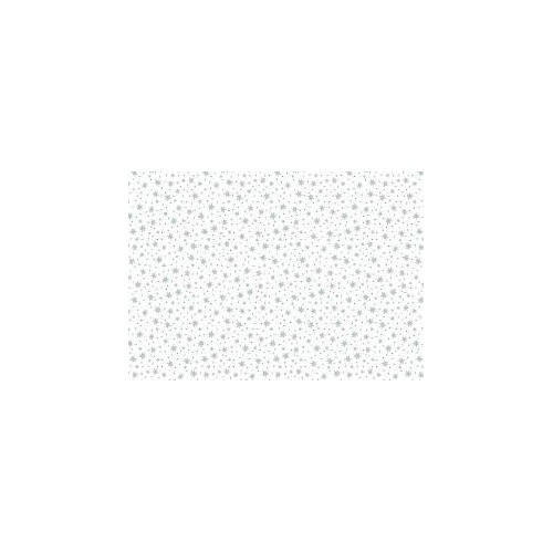 Popelin de algodón tecnosani - hidrófugo y antibacteriano - Estrellas plata 2