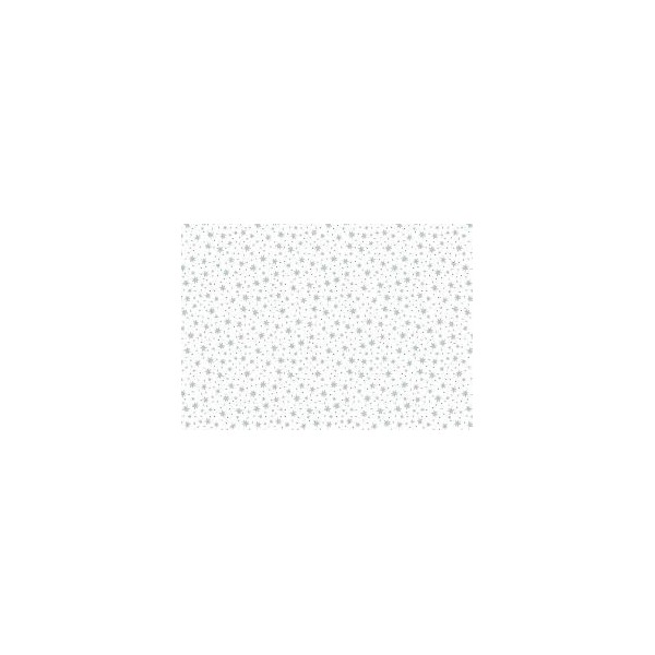 Popelin de algodón tecnosani - hidrófugo y antibacteriano - Estrellas plata