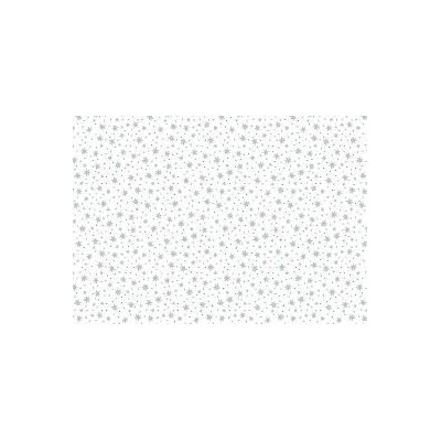 Popelin de algodón tecnosani - hidrófugo y antibacteriano - Estrellas plata