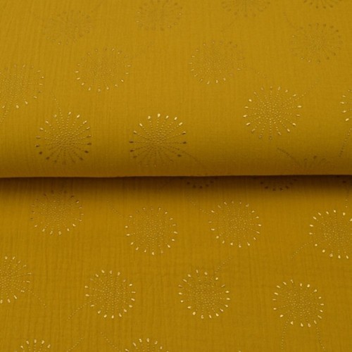 Doble Gasa Brillos - Mostaza 2