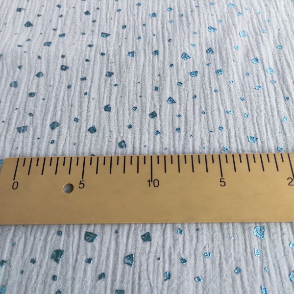 Doble Gasa Brillos - Mint Copos