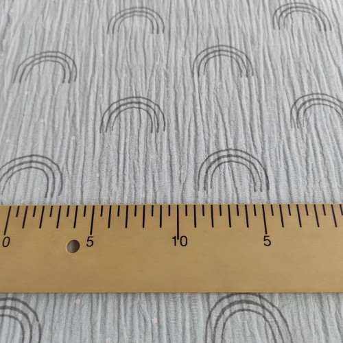 Doble Gasa - Arcoiris Mint 2