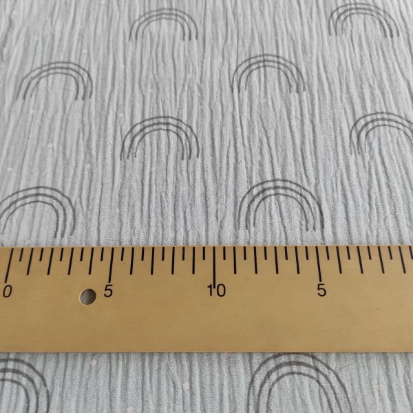 Doble Gasa - Arcoiris Mint