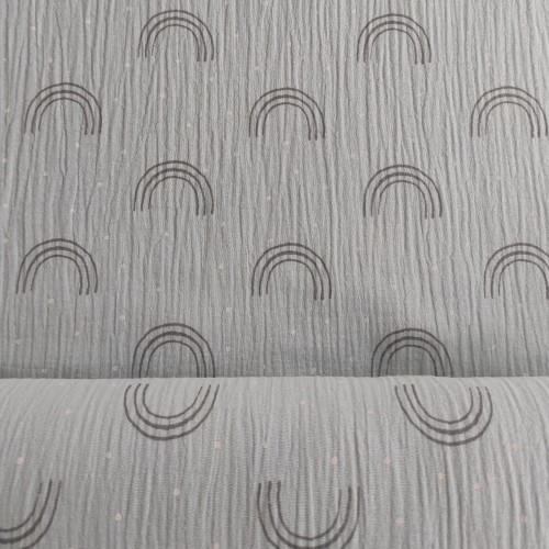 Doble Gasa - Arcoiris Mint