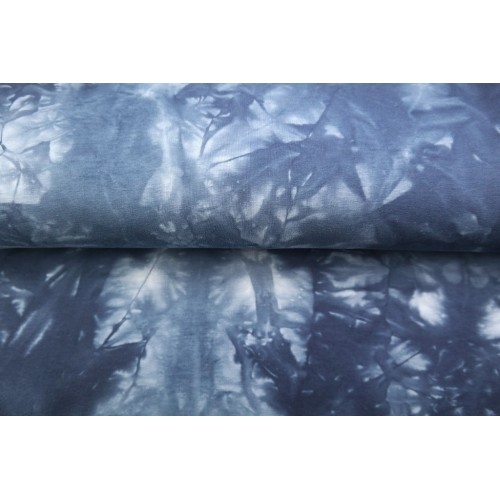 Punto de Sudadera afelpada - Tie-Dye - Azul 2